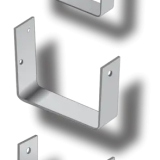 Gutter Square Bracket 100mm x 75mm Perlin type