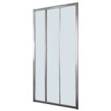 Shower Tridoor White 900mm x 1.8m