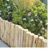 Garden Edging Round Pole Cca 200mm 2m