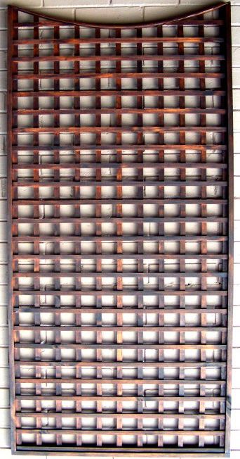 Garden Fence Trellis Screen 50mm C-Vex750 X 1450 TF02