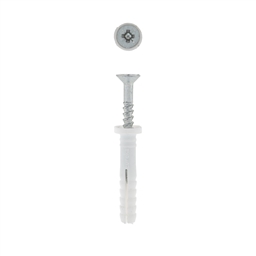eureka nail in white rimmed 6x 35mm q:750