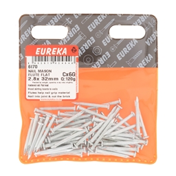 eureka nail mason flute flat 32x2.8mm q:120g