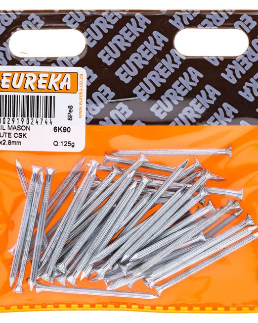 Eureka Nail Mason Flute Csk 50×2.8mm Q:125g