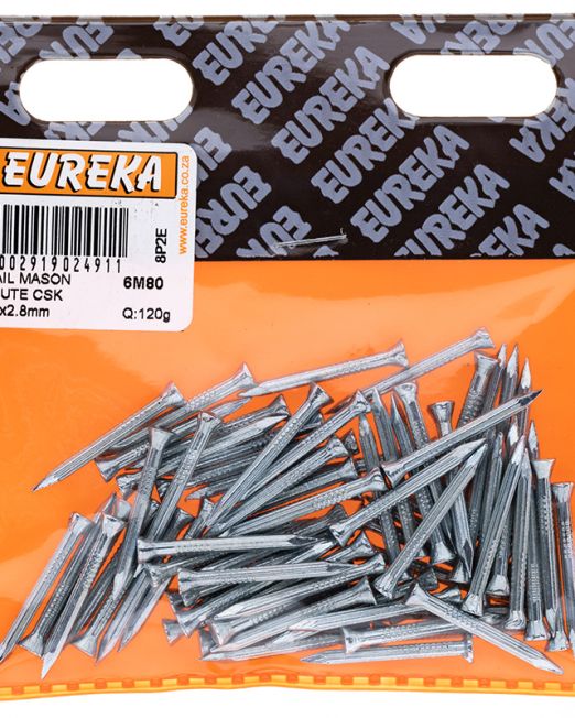 Eureka Nail Mason Flute Csk 32×2.8mm Q:120g
