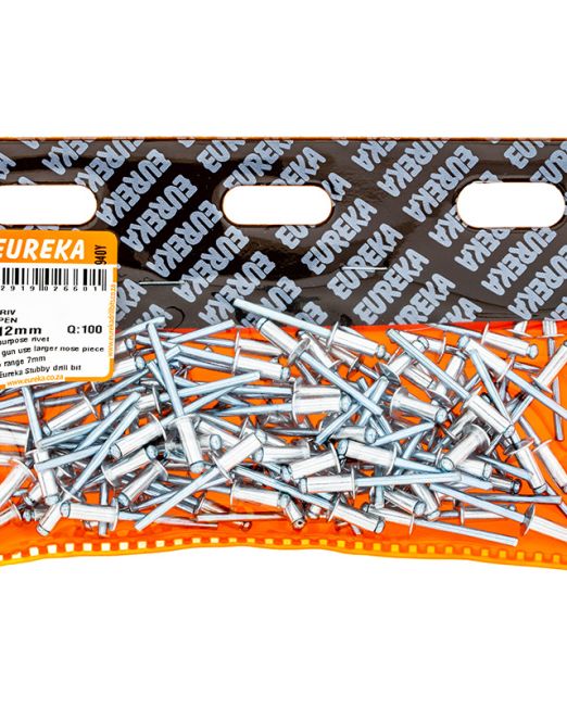 Eureka Blind Rivit Aluminium Open 4.8x12mm Q:100