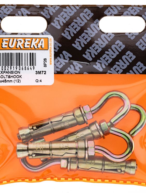 Eureka Expansion Bolt&hook 6x45mm (12) Q4 Noag's Market