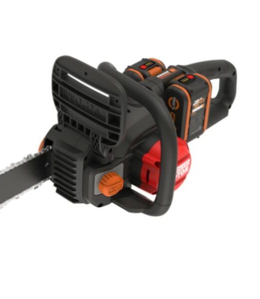WorxNITRO Chainsaw 40cm Cordless 40V | KIT BRUSHLESS MOTOR · BATTERY & CHAR