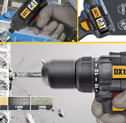 CAT COMBO KIT DX12 & DX71 18V