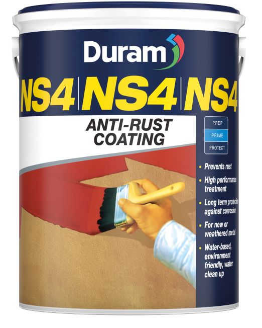 Duram Ns4 Anti-Rust Coat Grey 5l
