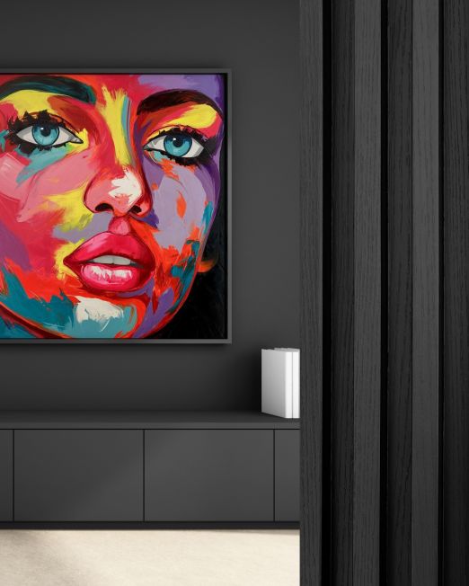 PVC W/P INTERIOR BLACK ALPINE 2.4M × 160MM × 24MM P/EACH