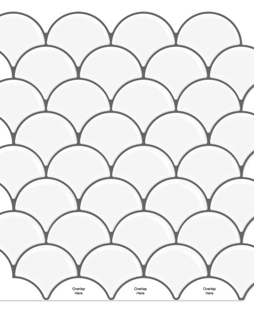 PEEL&STICK 3D PANELS SCALE 2 PACK 305MM × 305MM