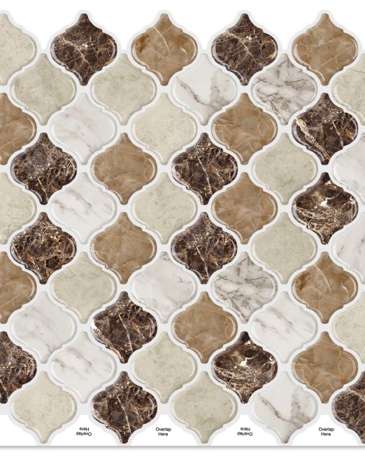 PEEL&STICK 3D PANELS LANTERN 2 PACK 305MM × 305MM