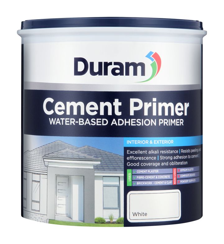 Duram Cement Primer White 1lt Noag's Market