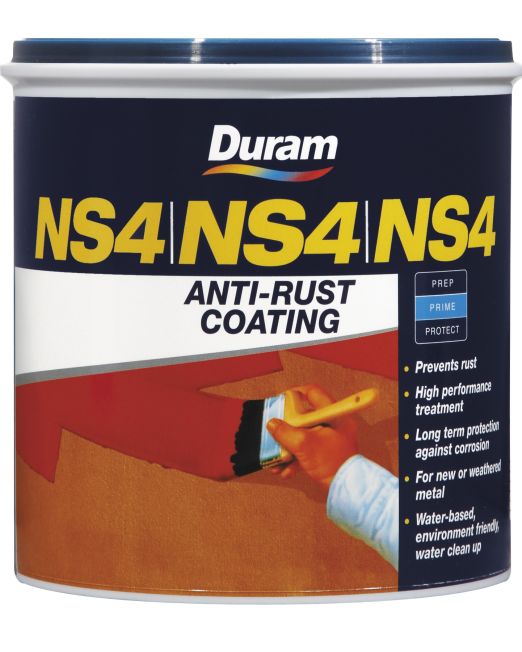 Duram Ns4 Anti-Rust Coating Black 1lt