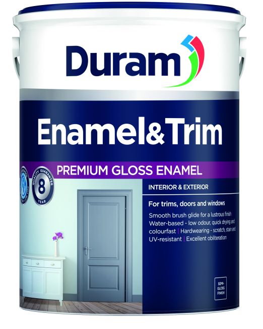 Duram Enamel & Trim Base Pastel 5lt