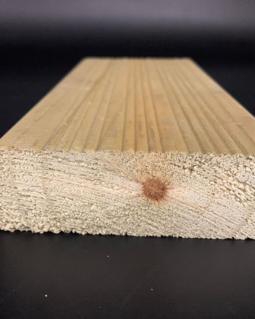 Timber Cca Treated Pine Decking H3 32mm X 100mm Per Meter
