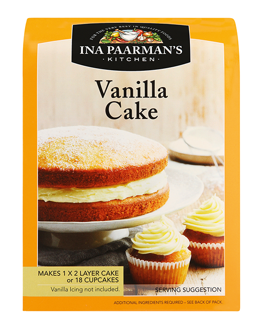 INA PAARMAN VANILLA CAKE BAKE MIXES 600 G
