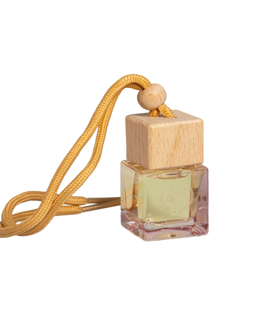 anke car mini wooden diffuser pink champaigne 10ml