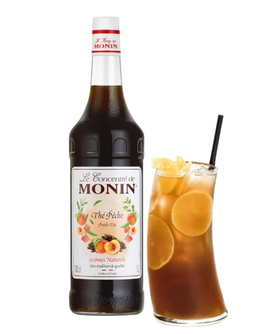 Monin Peach tea Mixer 1L