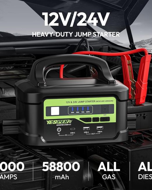 yesper monster n1 12v/24v jump starter