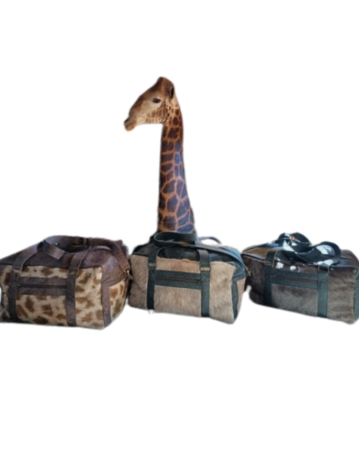 ph duffel sak blouwildebees vel