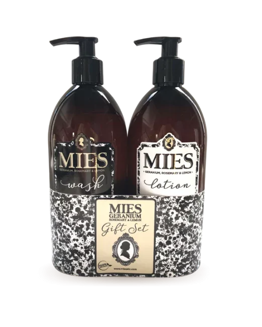 mies wash & lotion gift set