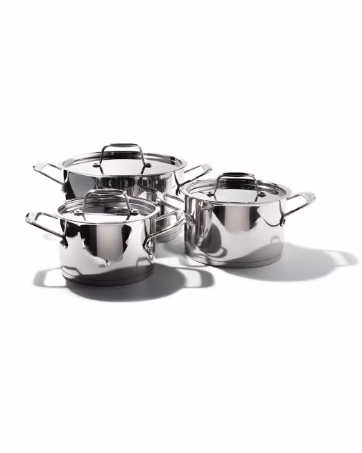 jan 6 stainless steel piece pot set | cooking | noag's market