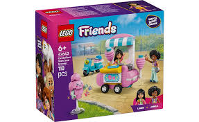 lego® friends candyfloss stand and scooter toy pretend play set 42643