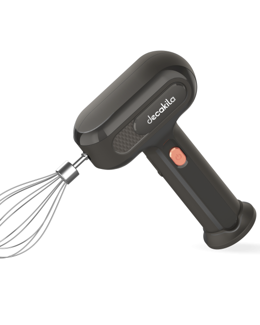 Decakila Cordless Hand Mixer+ Wisk 25w Black