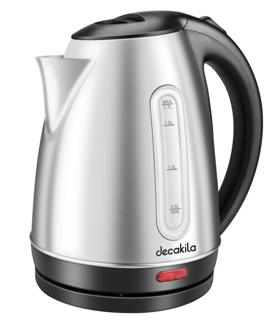 Decakila Electric Kettle-Stainless Steel1.7l 1850-2200w