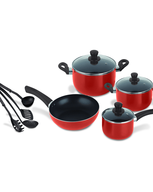 Decakila 11 Pieces Cookware Set
