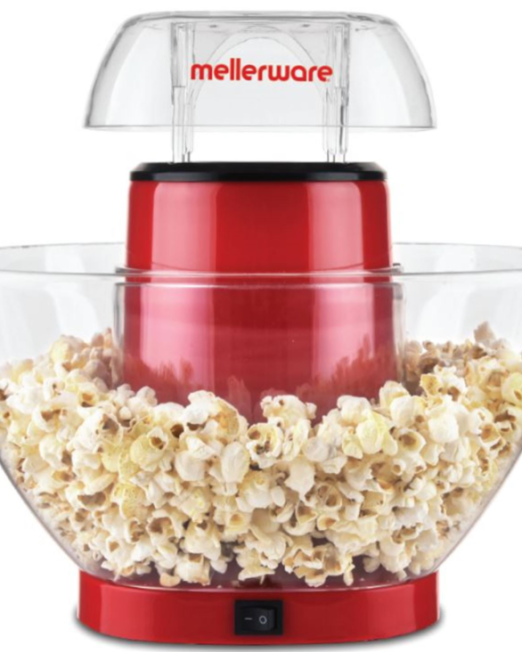 Mellerware Popcorn Maker Plastic Red 4.5L 1200W “Pop & Go”