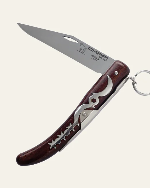 Okapi – Lock 907E Knife – Wood Veneer