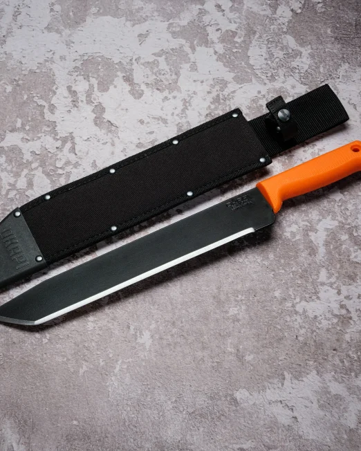 Knife Okapi O-Tanto Machete Orange Hdl