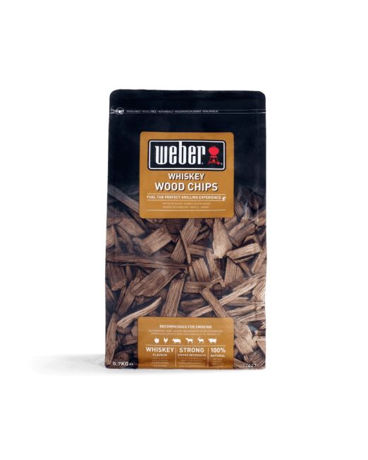 WEBER SMOKING WHISKEY WOOD CHIPS