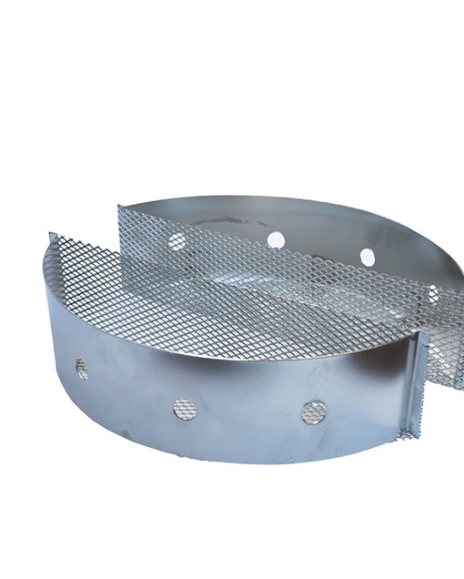 LK’s KETTLE BRAAI CHARCOAL HOLDER SET (CHROME)