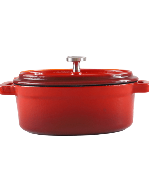 LK CHEF OVAL RAMEKIN Red 300ml