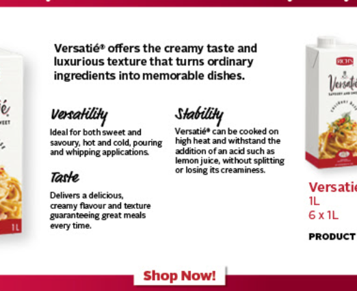 versatie richs cream topping 1lt